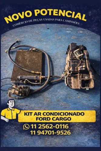KIT AR CONDICIONADO FORD CARGO