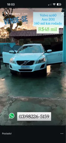 Volvo XC 60 2.0 T5 5P 2011