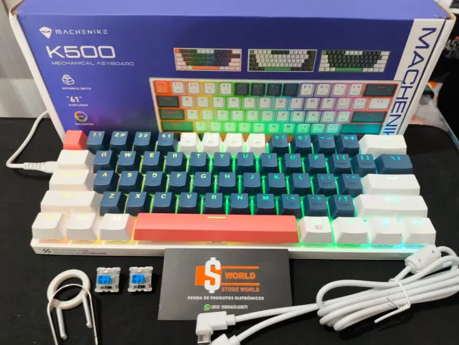 Teclado mecânico sem fio
