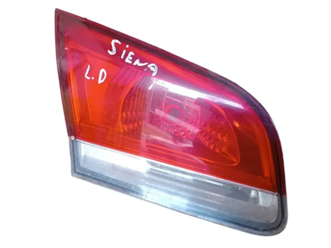 Lanterna Traseira Esquerda Fiat Siena 2008 2009 2010 2011 Direito/passageiro Vermelho