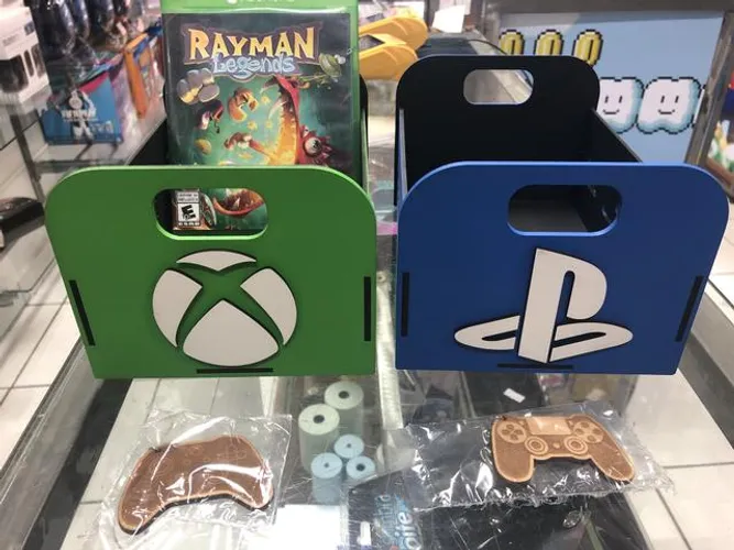 Caixa Organizadora de Jogos de Games