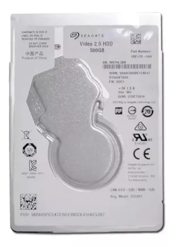 Hd Interno Slim Sata 500gb Notebook/video Seagate