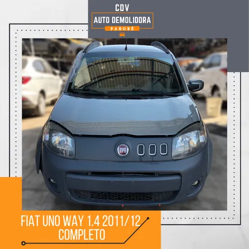 Sucata Fiat Uno Way 1.4 2011 Disponível para venda de peças