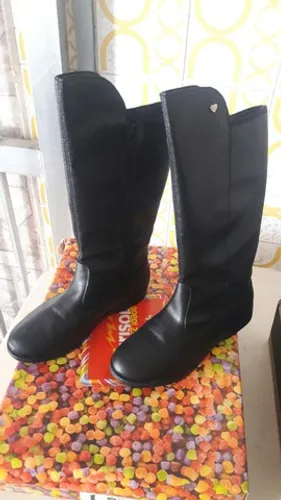 Bota preta Marisol n 35