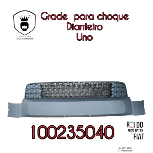 grade para choque dianteiro uno