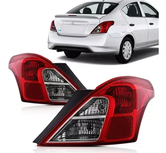 Lanterna Nissan Versa 2012 à 2020 - Bicolor LD LE - Depo