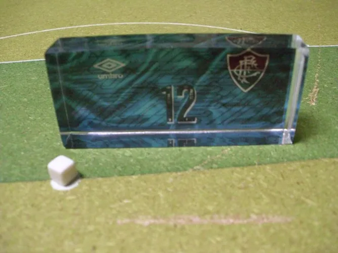 Goleiro de acrílico com arte