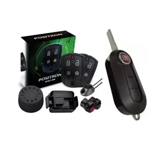 Alarme Positron Exact 360 + Chave Canivete Fiat