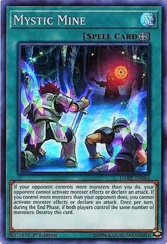 Yugioh!!! Mystic Mine - Dane-pt064 - Super Rare