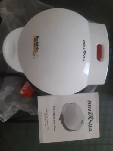 Omleteira grill multiuso para refeições rapidasbritania duo plus