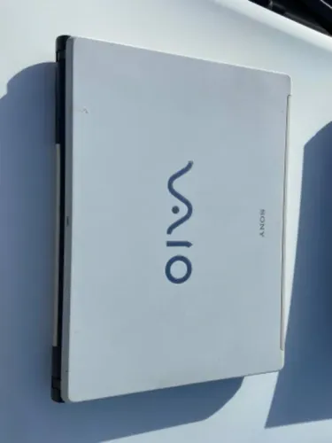 Notebook Vaio tela com defeito