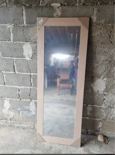 Espelho Retangular com moldura 1,60x60