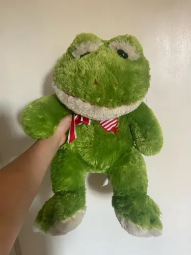Sapo de pelúcia (super macio)