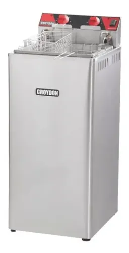 Fritadeira industrial Croydon FA28 21L aço inoxidável 220V