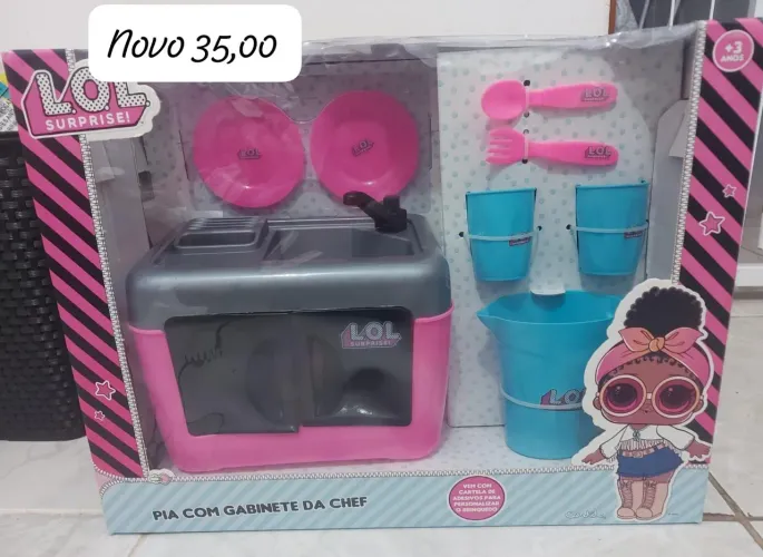 Brinquedos cozinha lol fisher price