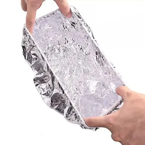 Touca térmica metalizada hidratação tintura cabelo