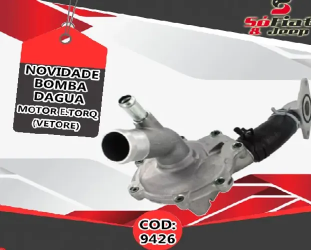 Bomba D'Água Motor E.TorQ (Vetore) - Nova e de Alta Qualidade!