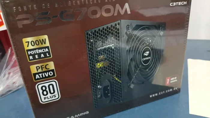 Fonte 700w c3tech NOVO LACRADO FRETE GRÁTIS PARA MACEIÓ