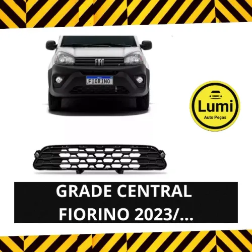 Grade Central Fiorino 2023/... Preta - NOVO!!