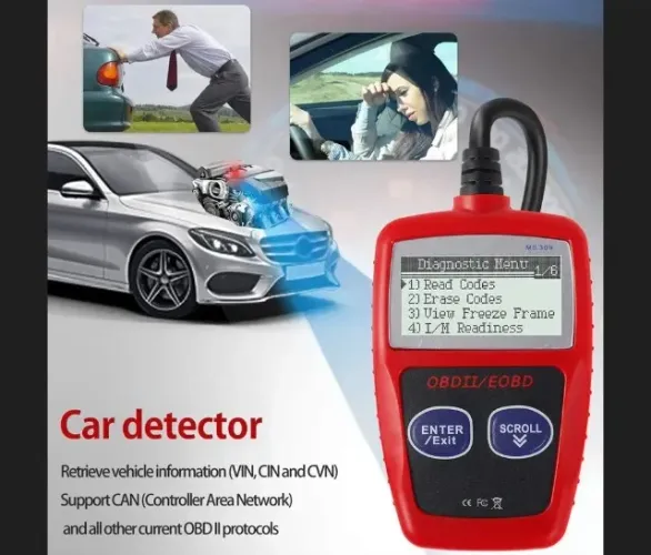 Scanner Automotivo Ms309 Leitor Codigos Obd2 Autel Maxi Scan  Arduino Automação COD-AP168 
