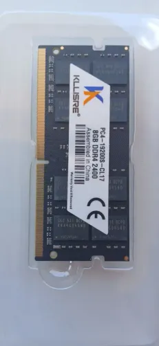 MEMÓRIA DDR4 8 GB FREQUÊNCIA 2400 PRA NOTEBOOK 