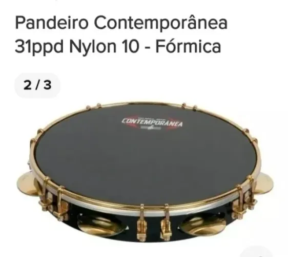 pandeiro contemporânea