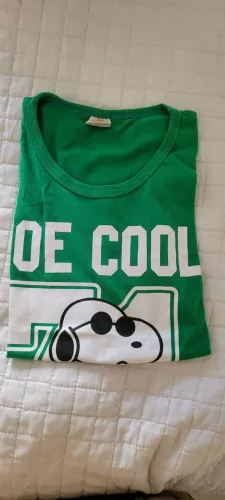 Camiseta Snoop Verde - 6 Anos