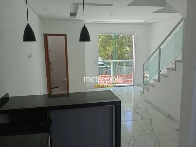 Sobrado à venda, 115 m² por R$ 751.000,00 - Utinga - Santo André/SP