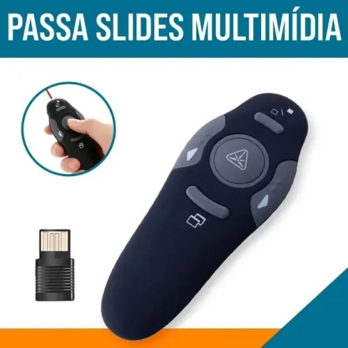 Passador De Slides Apresentador Multimidia Sem Fios Controle Hmaston Novo Loja Coimbra Com
