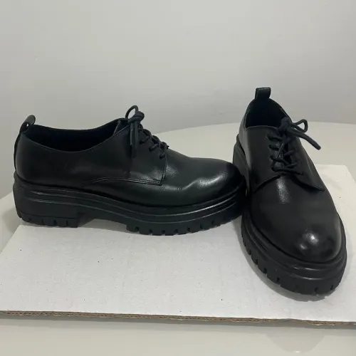 Oxford Preto de Couro - Wishin - Tamanho 33