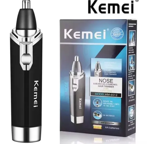 Kemei - aparador de pêlos do nariz.