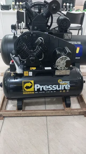 Compressor de ar 100L Vortex300 140psi e 10Pcm Monofásico Pressure (Loja)