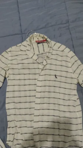 Camisa listrada original unissex P reserva