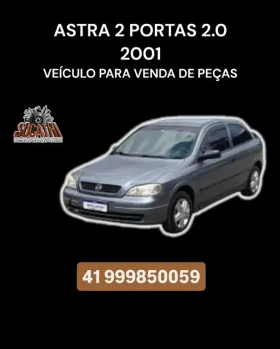 Sucata Venda De Peças Astra 2.0 8v 2001 Gasolina 2p