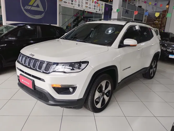 Jeep COMPASS LONGITUDE 2.0 4X2 AUT. BLINDADA 17/17  Entrada + PARCELAS DE  2.000,00 Fixas!