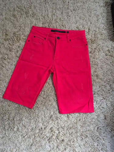 Bermuda jeans masculina