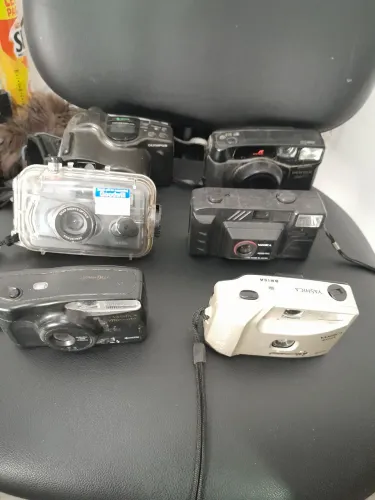 Câmeras analógicas antigas