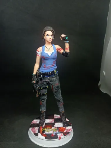 Estátua Jill RESIDENT Evil