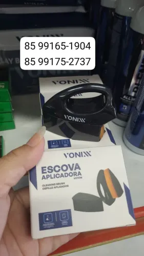 Escova aplicadora de cerdas macias 6 x 7cm - Vonixx