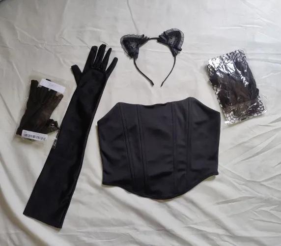 Fantasia gatinha shein