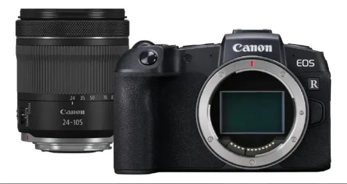Canon EOS Rp RF 24-105mm f/4-7.1 IS STM mirrorless cor preto