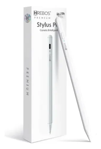 Caneta Stylus para tablets iPad e Android rejeição da palma 