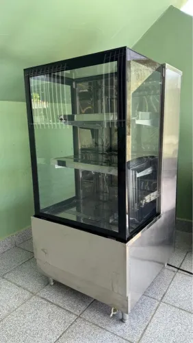 Vitrine Expositora Quente para Salgados