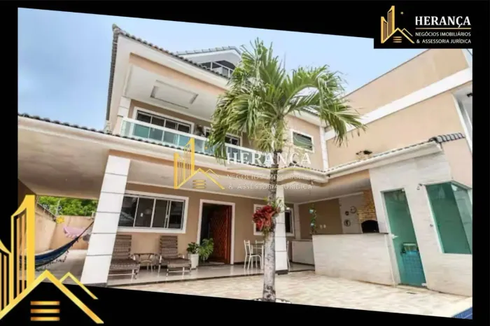 Casa 4 Suítes Para Locação no Pontal Oceânico|Recreio Porteira Fechada!