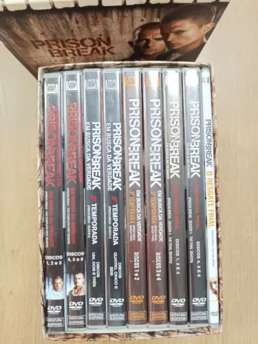 Box DVD completo Prision Break