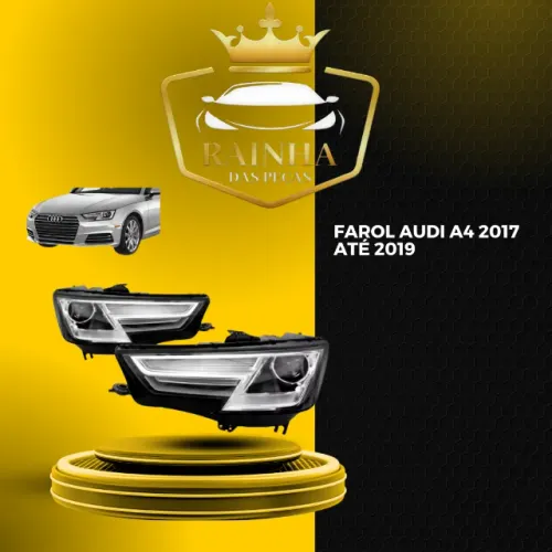 Farol Audi A4 2017 até 2019