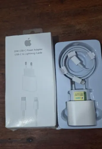 Carregador de iPhone completo tipo C lightning 