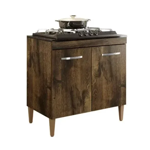 Balcão para Cooktop 4 Bocas Sevilha Ypê - Entrega Rápida!