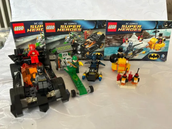 Lego DC Comics The Penguin Face/ The Riddler Chase