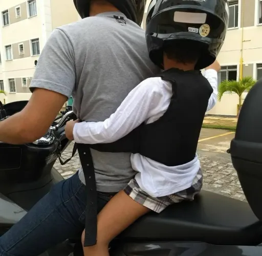 Colete infantil para Motos